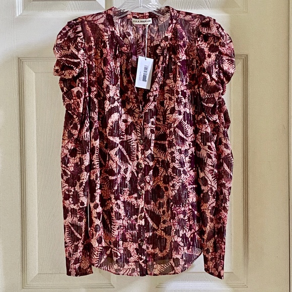 Ulla Johnson Adina Blouse sz US 6 M - Picture 6 of 10